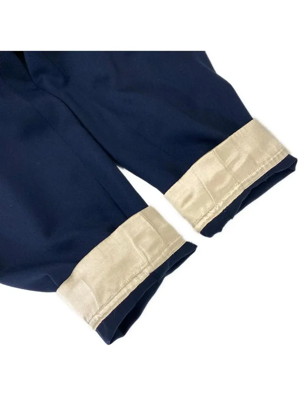 Chanel Navy Beige [Outer Material] Wool #278442C10B